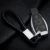 Kuber Industries Keychain/Keyring/Key Tag|Car Key Clip, Key Holder, Key Organizer|Pack of 8| (Black)